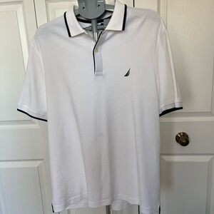 Nautica White Polo